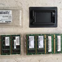 6 Moduli RAM DDR333 256MB