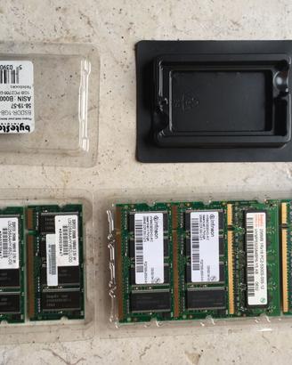 6 Moduli RAM DDR333 256MB