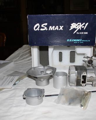 MOTORE O.S. BGX-1 35 CC 2 TEMPI GLOW - NUOVO