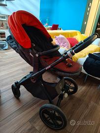 Trio -duo Jane Matrix rosso