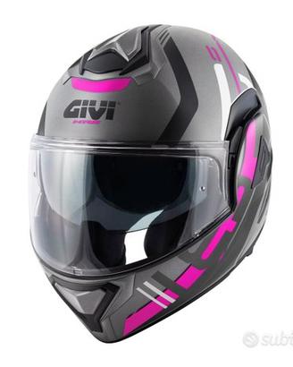 CASCO MODULARE MOTO SCOOTER GIVI X30 PULSAR ROSA O