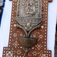 Acquasantiera in Bronzo  Antonio Pandiani