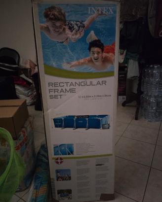 Piscina Intex Frame 4.50x2.20x84 completa