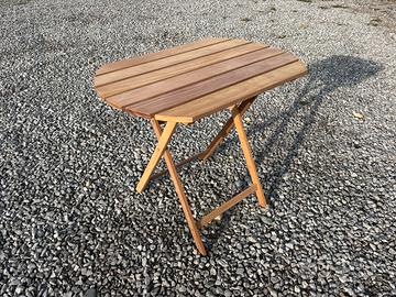 Tavolino pieghevole da giardino