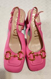 Gucci baby horsebit slingback 