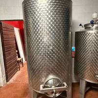 Vendita botti in acciaio, imbottigliatrice, etc