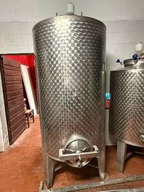 Vendita botti in acciaio, imbottigliatrice, etc