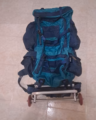 Zaino trekking Ferrino 80 litri telaio in allumini