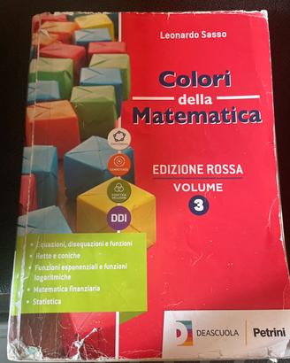 Colori della Matematica 3 - libro scolastico