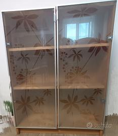 VETRINA DISPENSA CON MENSOLE 