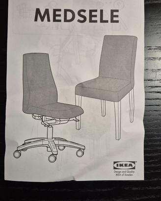 IKEA 2 +1 Copri sedia elasticizzato