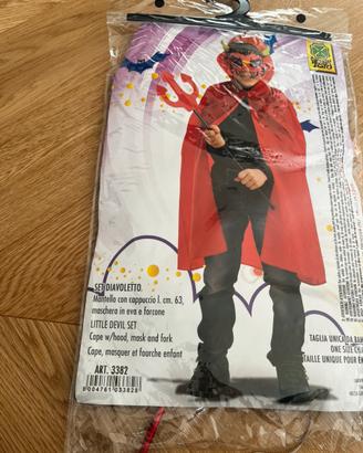 Costume di carnevale diavoletto
