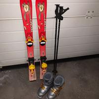 Sci scarponi racchette bambino