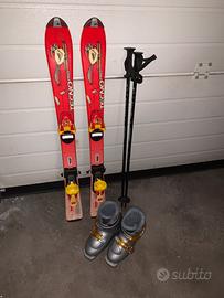 Sci scarponi racchette bambino