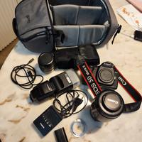 Kit canon 5d mark ii + 28-80 e 70-300 stabilizzato