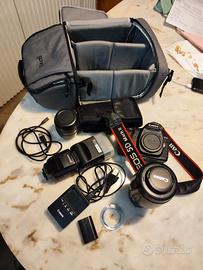 Kit canon 5d mark ii + 28-80 e 70-300 stabilizzato