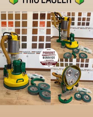 Levigatrice per parquet monospazzola TRIO LAGLER