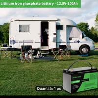 Batteria Lifepo4 litio camper