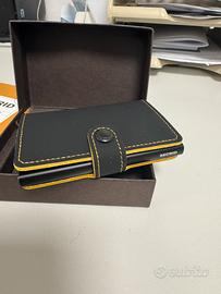 Secrid matte nero/ocra