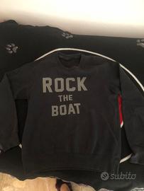 Felpa nera North sails