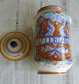 Vaso dipinto a mano ceramiche Vitali