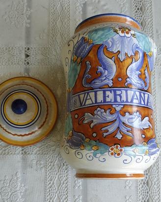 Vaso dipinto a mano ceramiche Vitali