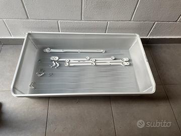 Cassetti due per kallax ikea