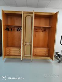 armadio vero legno 