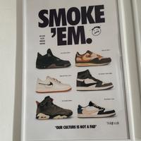 Poster per cornici motivo sneakers