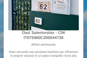 Case Vacanze Salentorelax