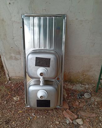 lavandino acciaio inox
