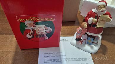 Coca Cola, statua Babbo Natale 2000 nuovo