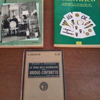 Lo Scopone Scientifico e libri vintage di giochi