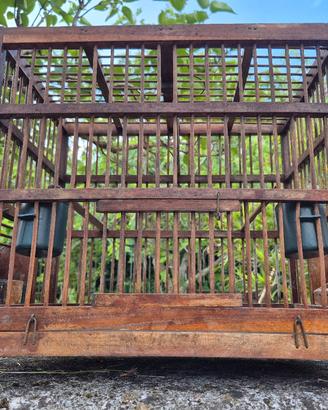 gabbia in legno