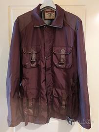 Giacca uomo impermeabile marrone Montezemolo