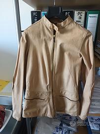 Giacca pelle moto vintage