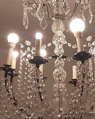 Tiffany Sosp. da tavolo.BohemiaCristallo.Specchii