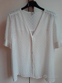 Camicia maniche corte panna donna Ovs Taglia 44