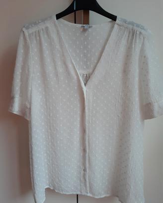 Camicia maniche corte panna donna Ovs Taglia 44