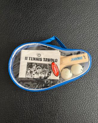 acchette da ping pong Holiday (custodia e palline)