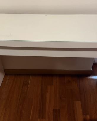 MALM Toeletta, bianco, 120x41 cm