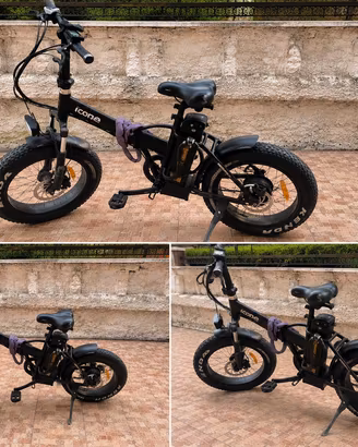 E-Bike ICON.E Fat Bike Pieghevole