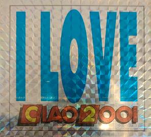 Rarissimo Adesivo Olografico CIAO 2001 anni 80