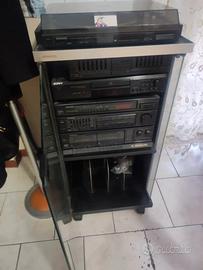 IMPIANTO HI-FI VINTAGE COMPLETO + GIRADISCHI