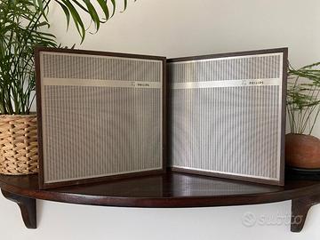 PHILIPS EG 0417 COPPIA ALTOPARLANTI VINTAGE 1968–1