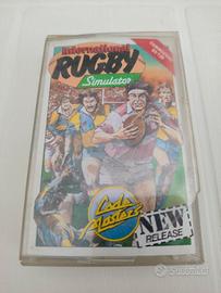 International Rugby Simulator per Commodore 64