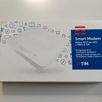 Tim smart modem fibra e ADSL in scatola completo