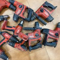 Materiale Hilti X pezzi di ricambi da test