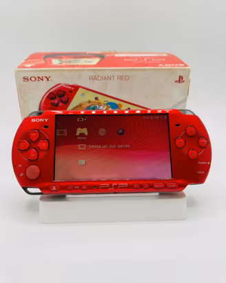 Sony PSP 3004 Radiant Red Personalizzata Scatola