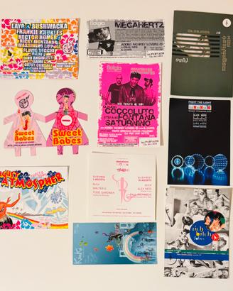 Flyers inviti top club disco volantini riduzioni